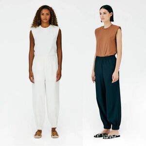 Bundle - Tibi Chalky Drape Plashet Joggers